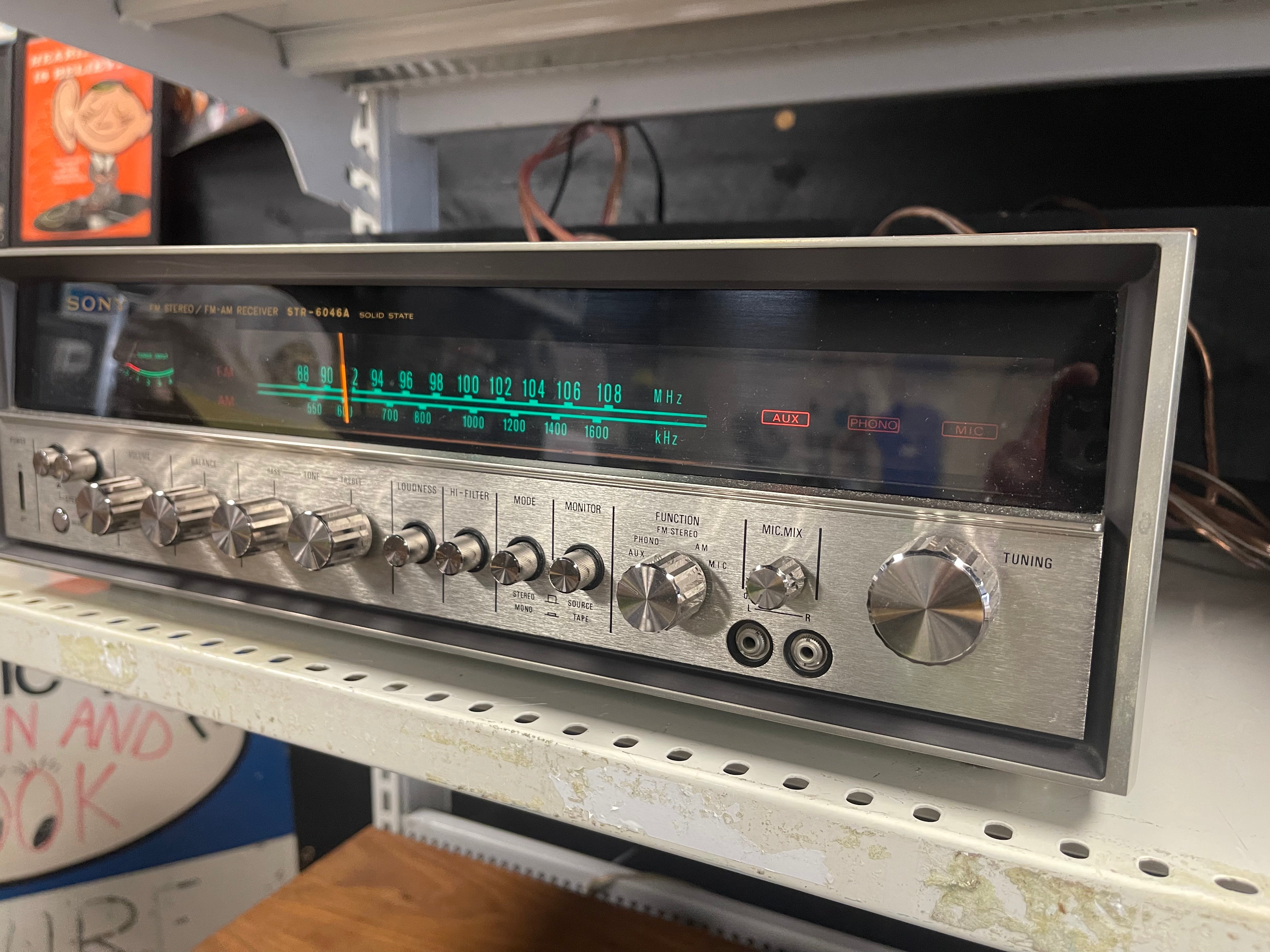 Sony STR-6046A Stereo Receiver