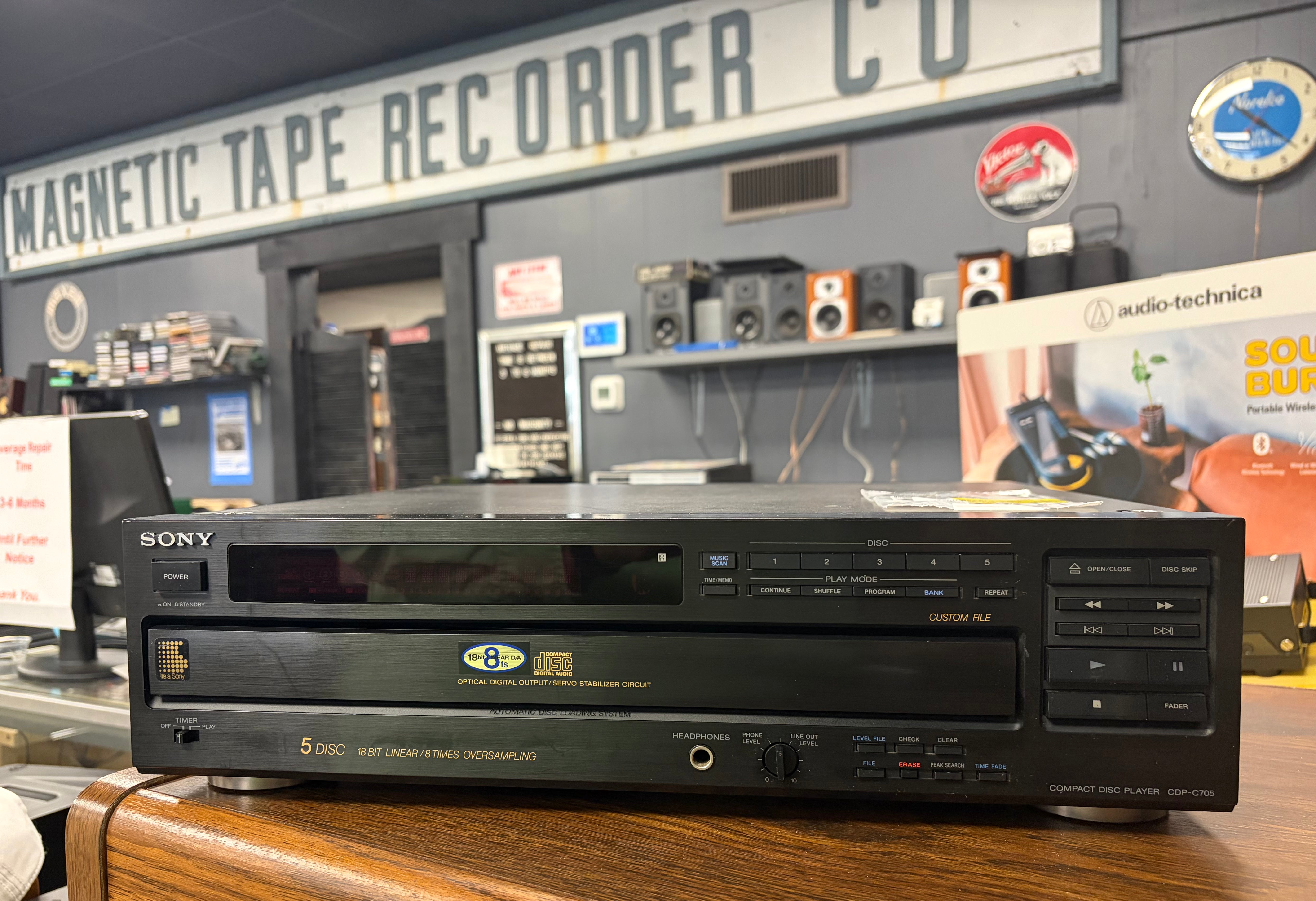 Sony CDP-C705 5 Disc Changer