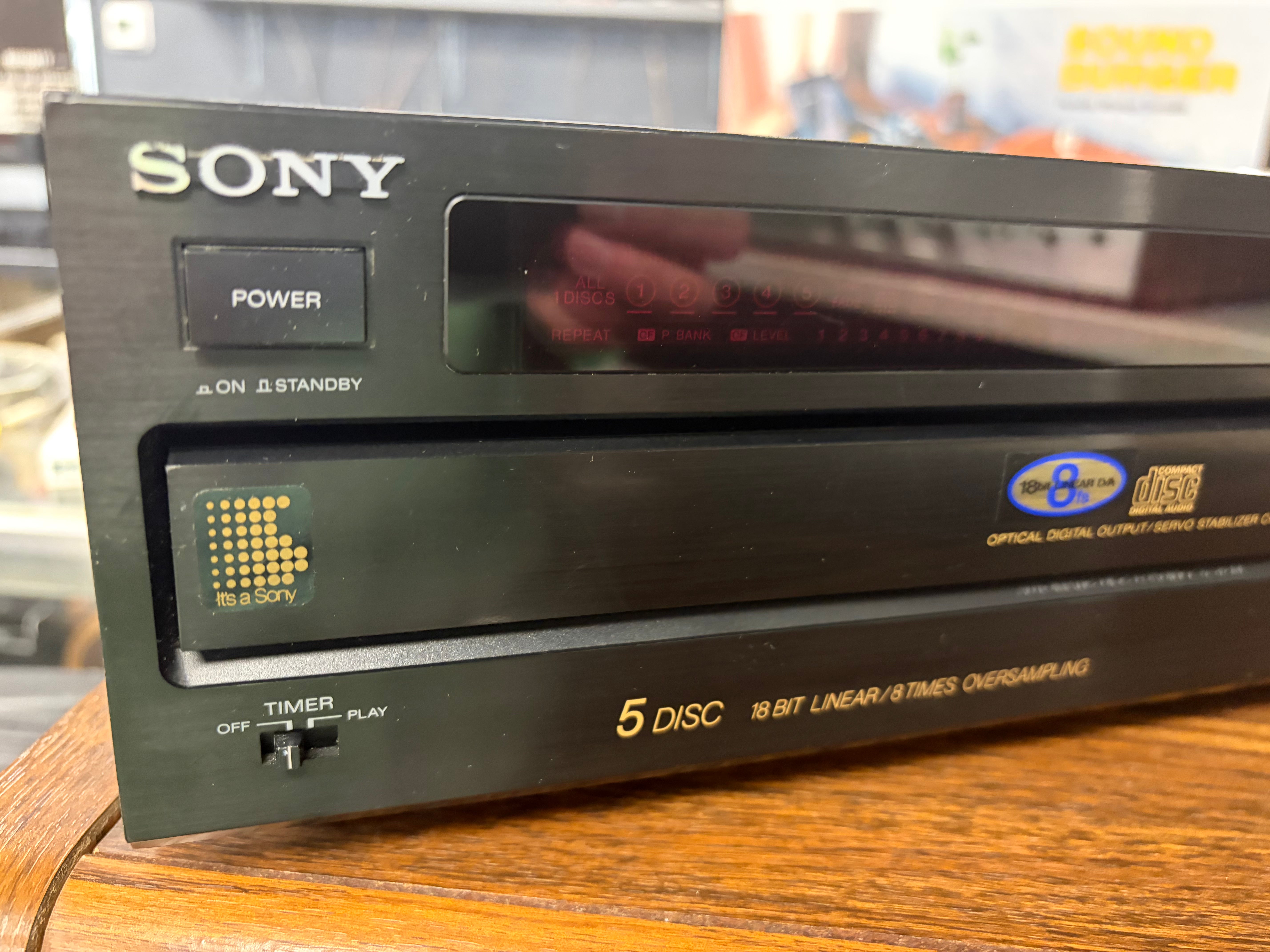 Sony CDP-C705 5 Disc Changer