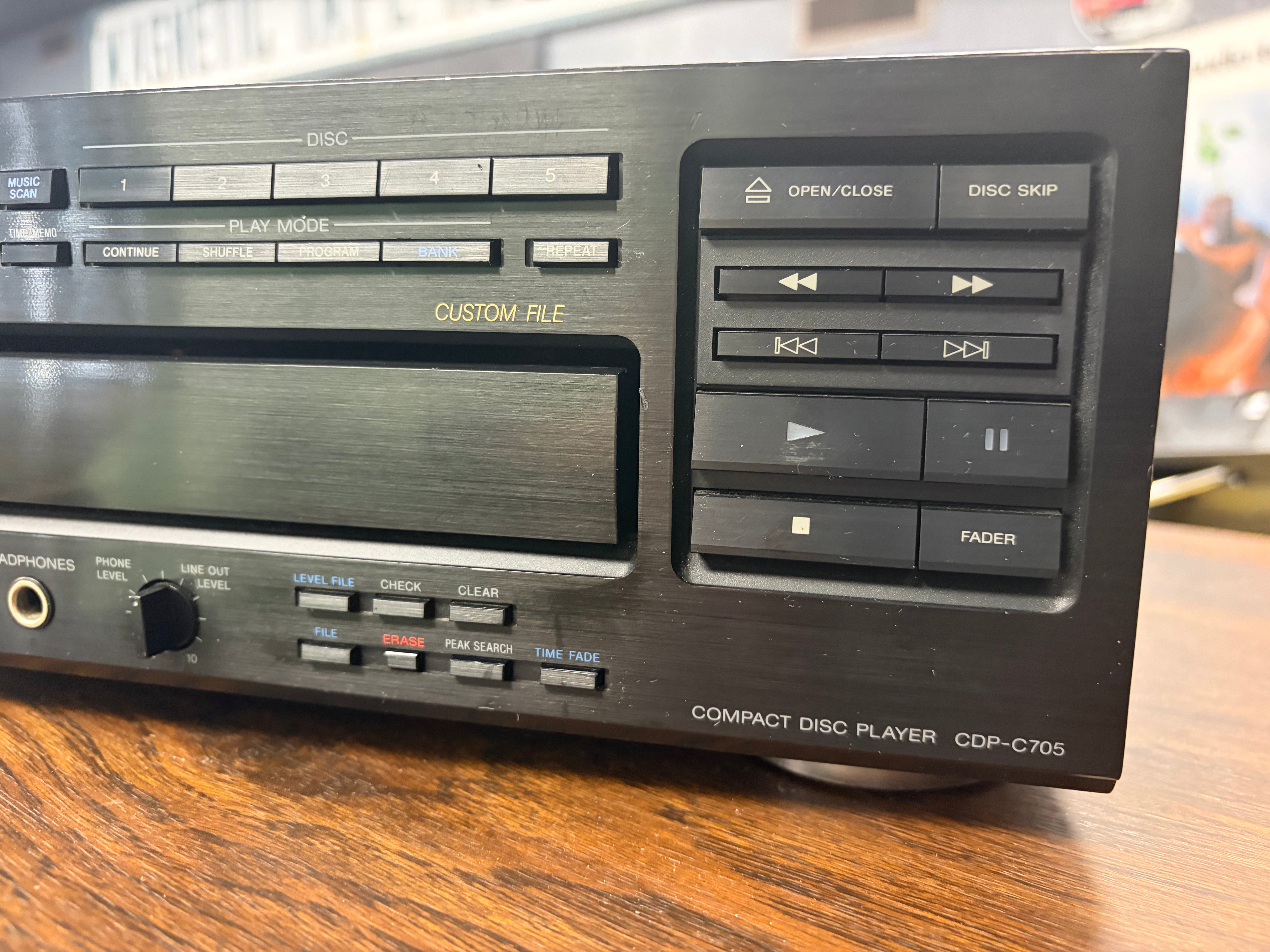 Sony CDP-C705 5 Disc Changer