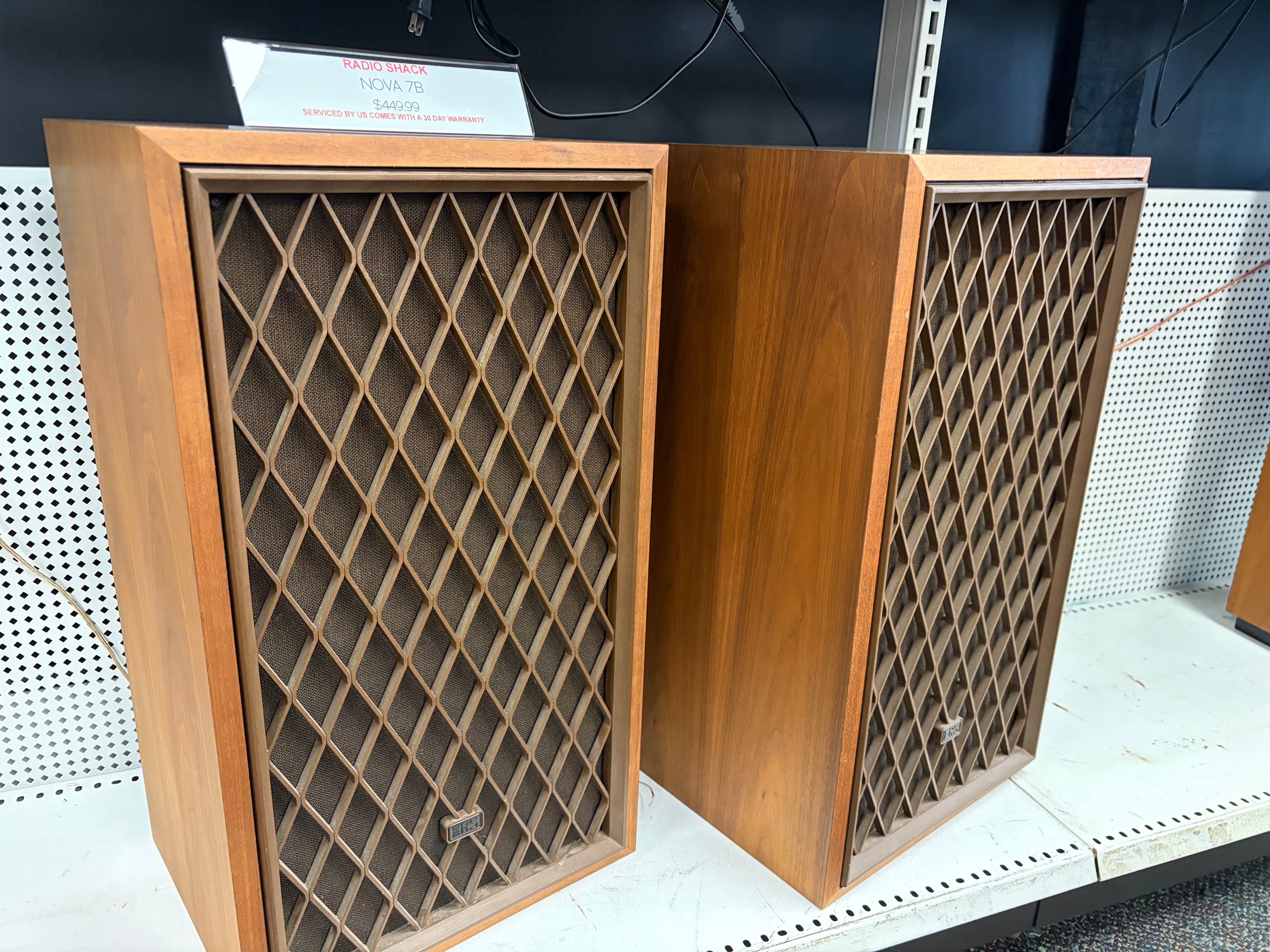 Radio Shack Nova 7B Speakers