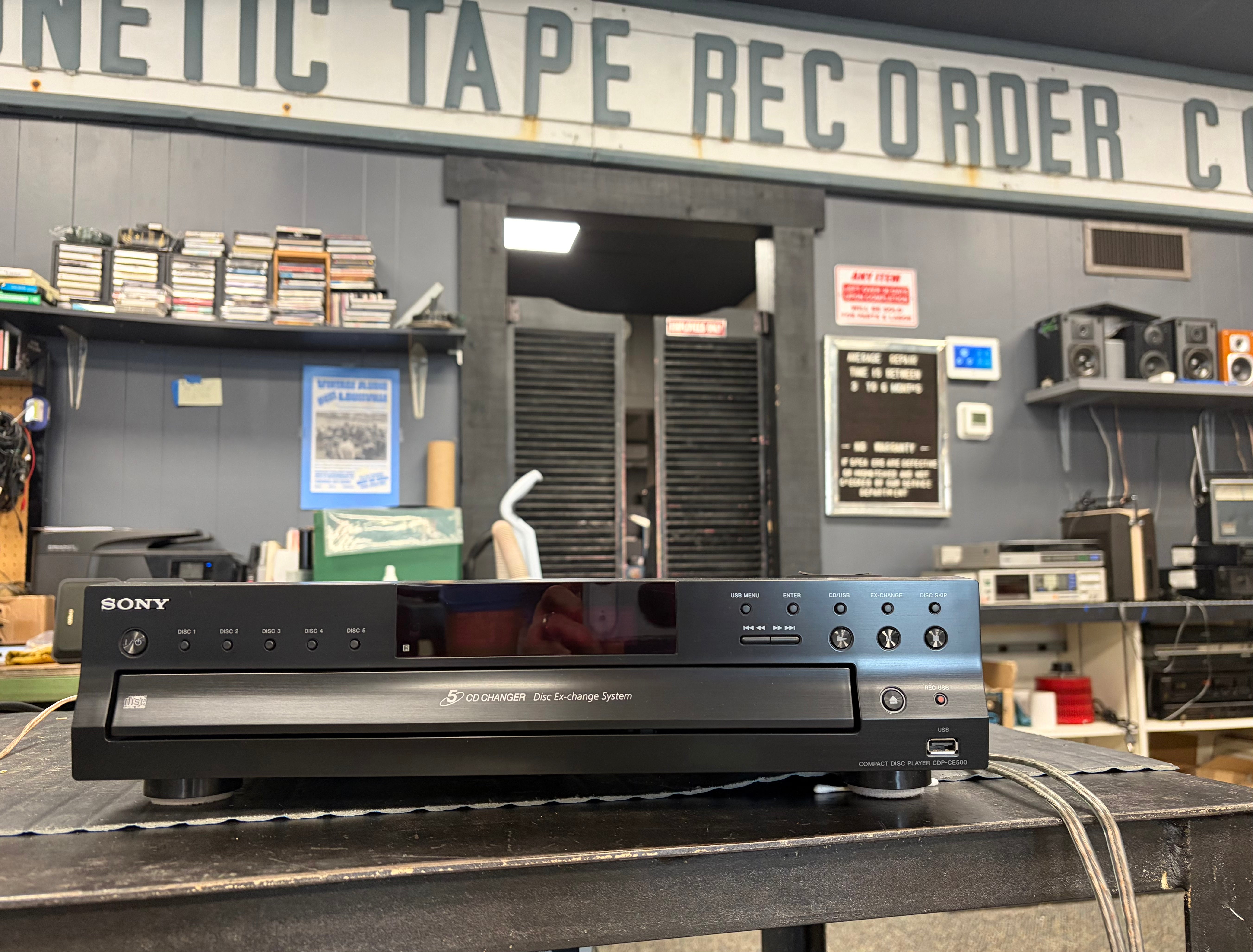 Sony CDP-CE500 Multi Disc Player