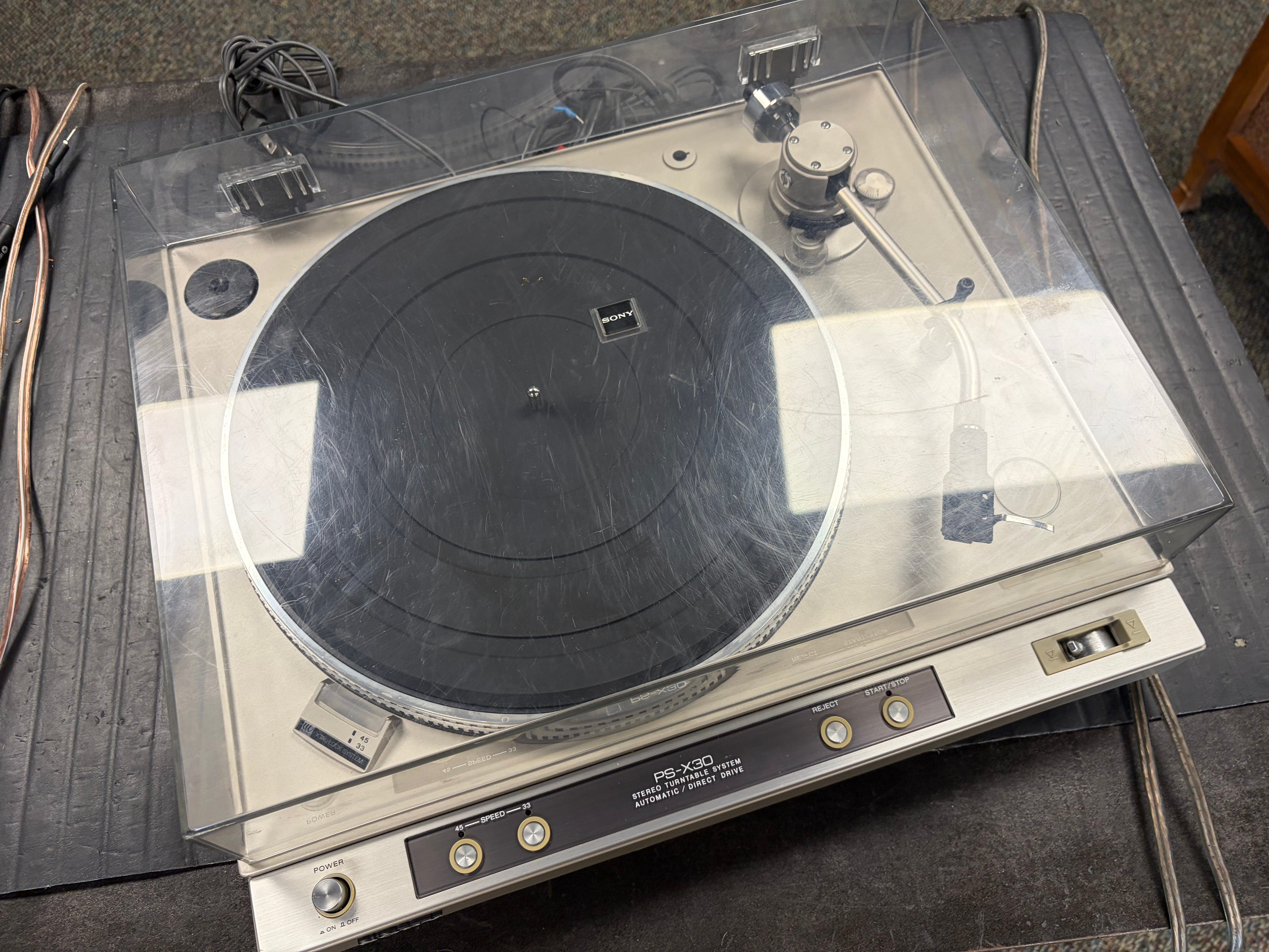Sony PS-X30 Stereo Turntable