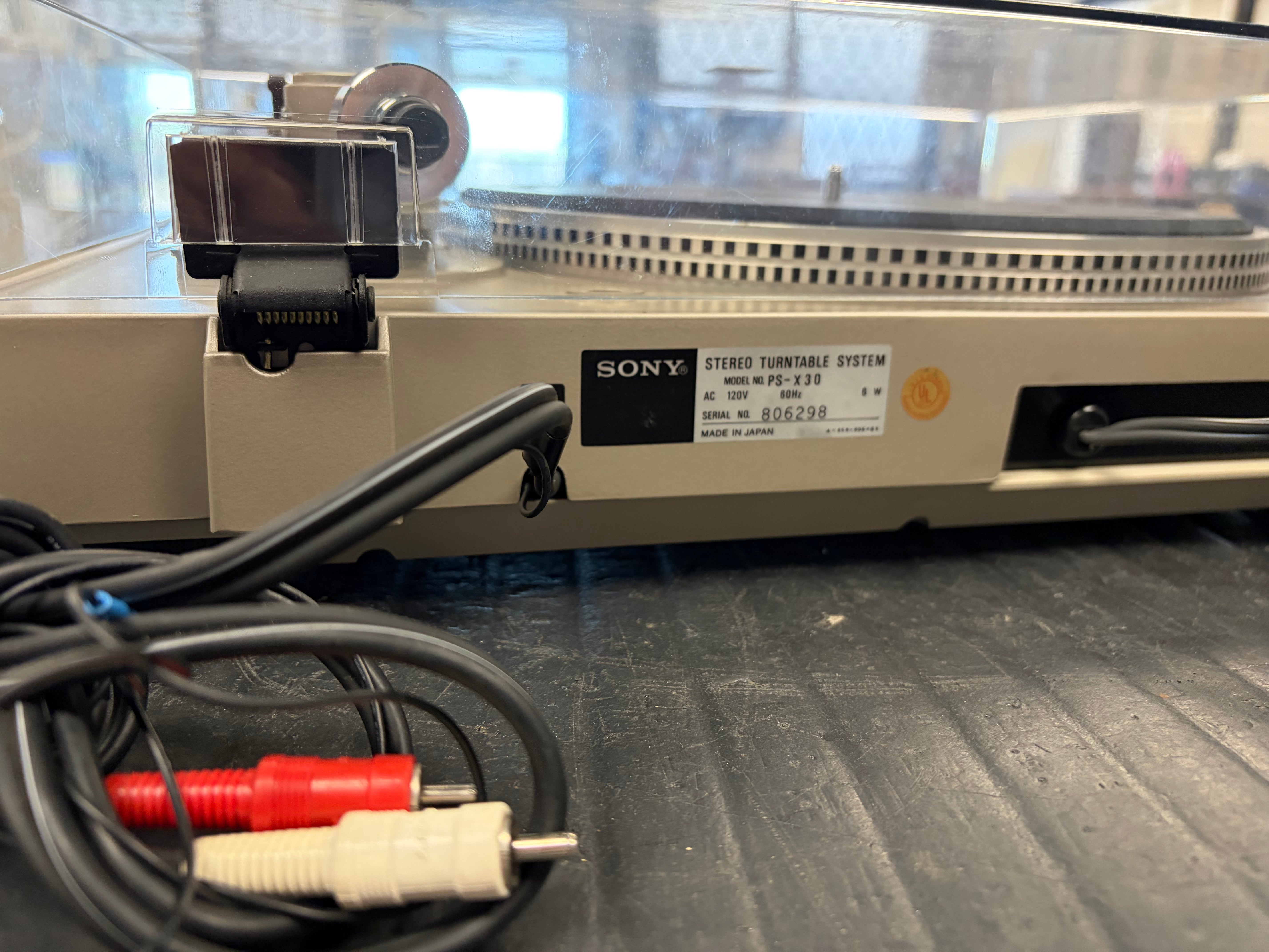 Sony PS-X30 Stereo Turntable