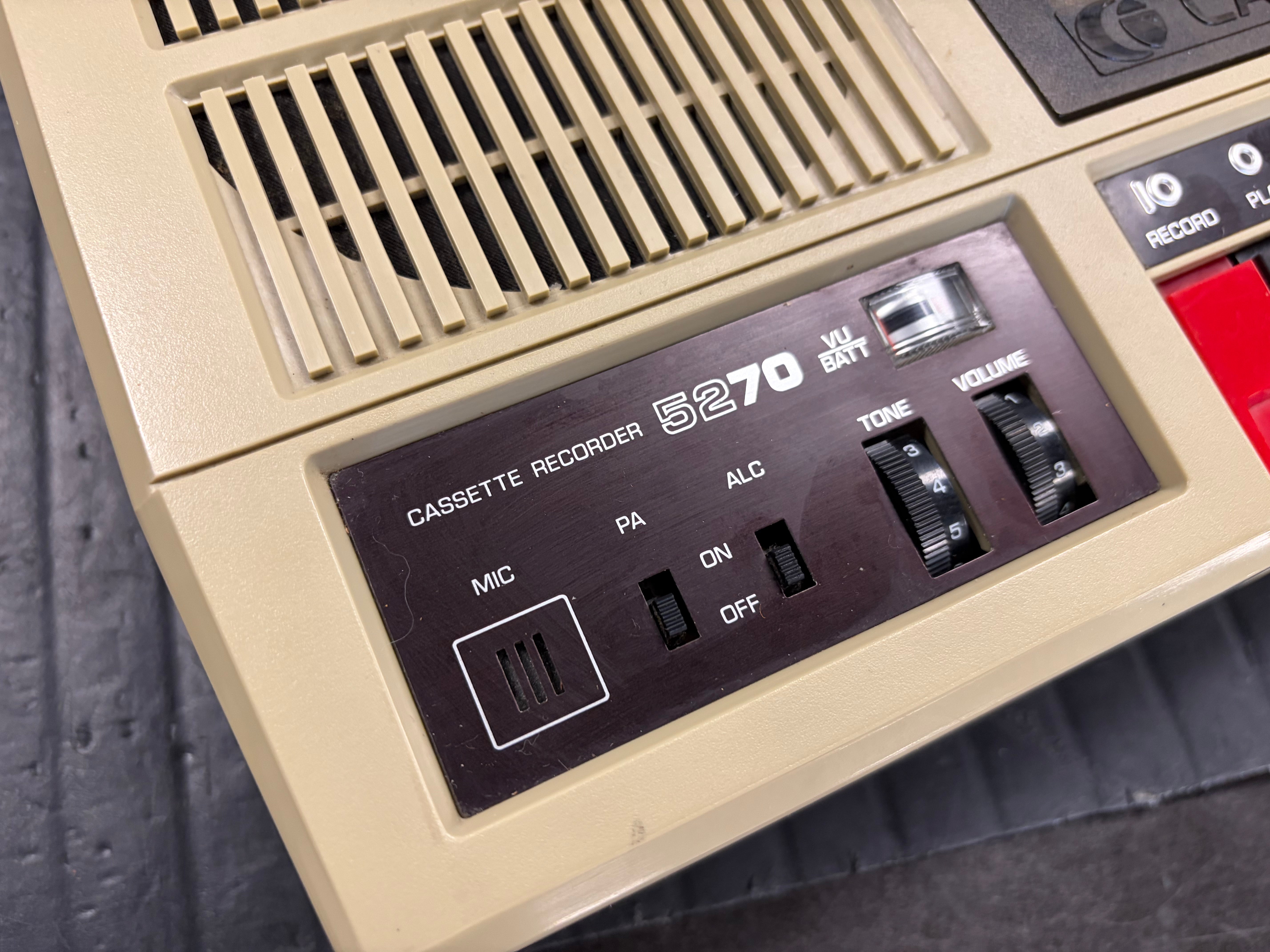Califone 5270 Portable Cassette Player/Recorder