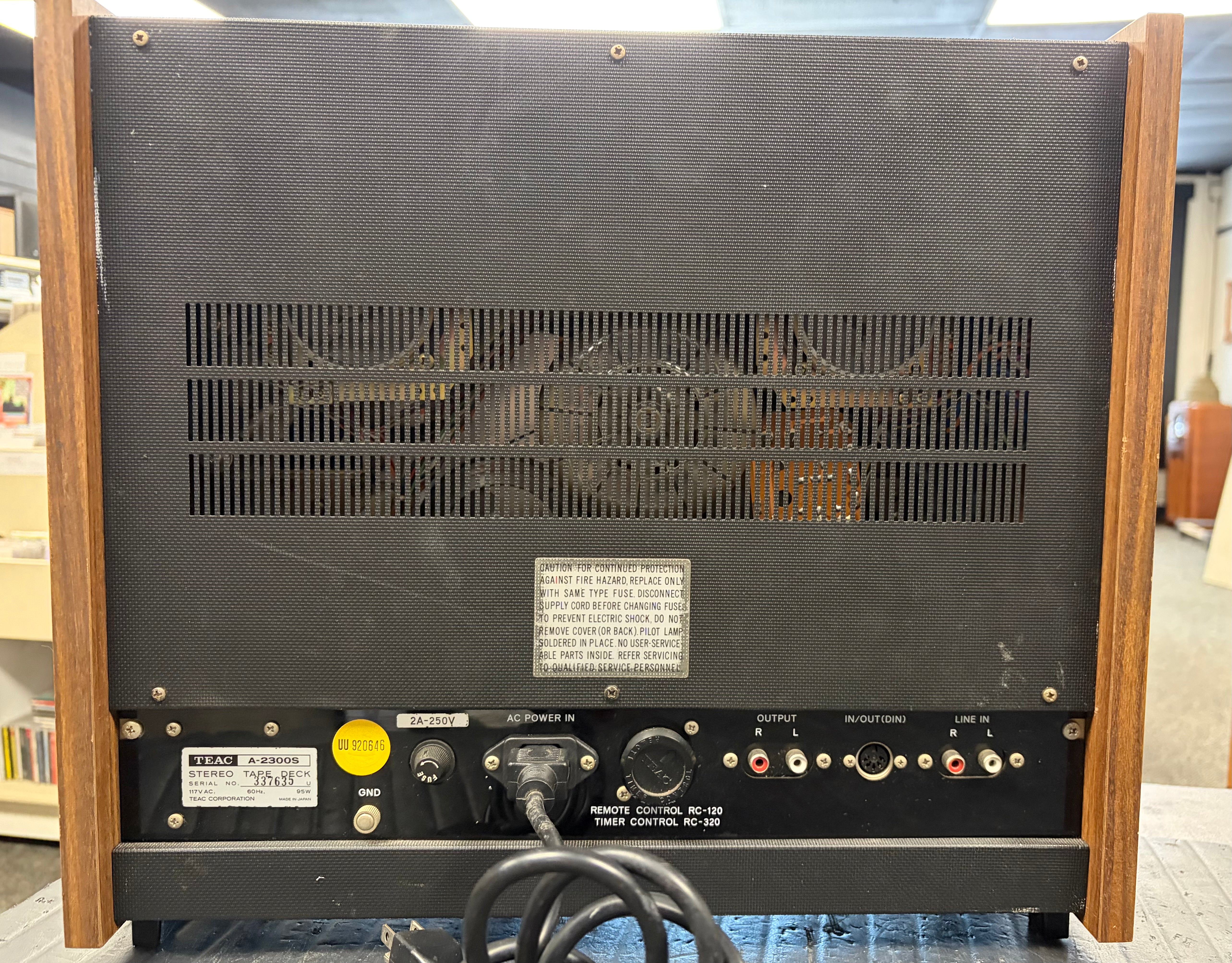 TEAC A-2300S Reel To Reel Player/Recorder
