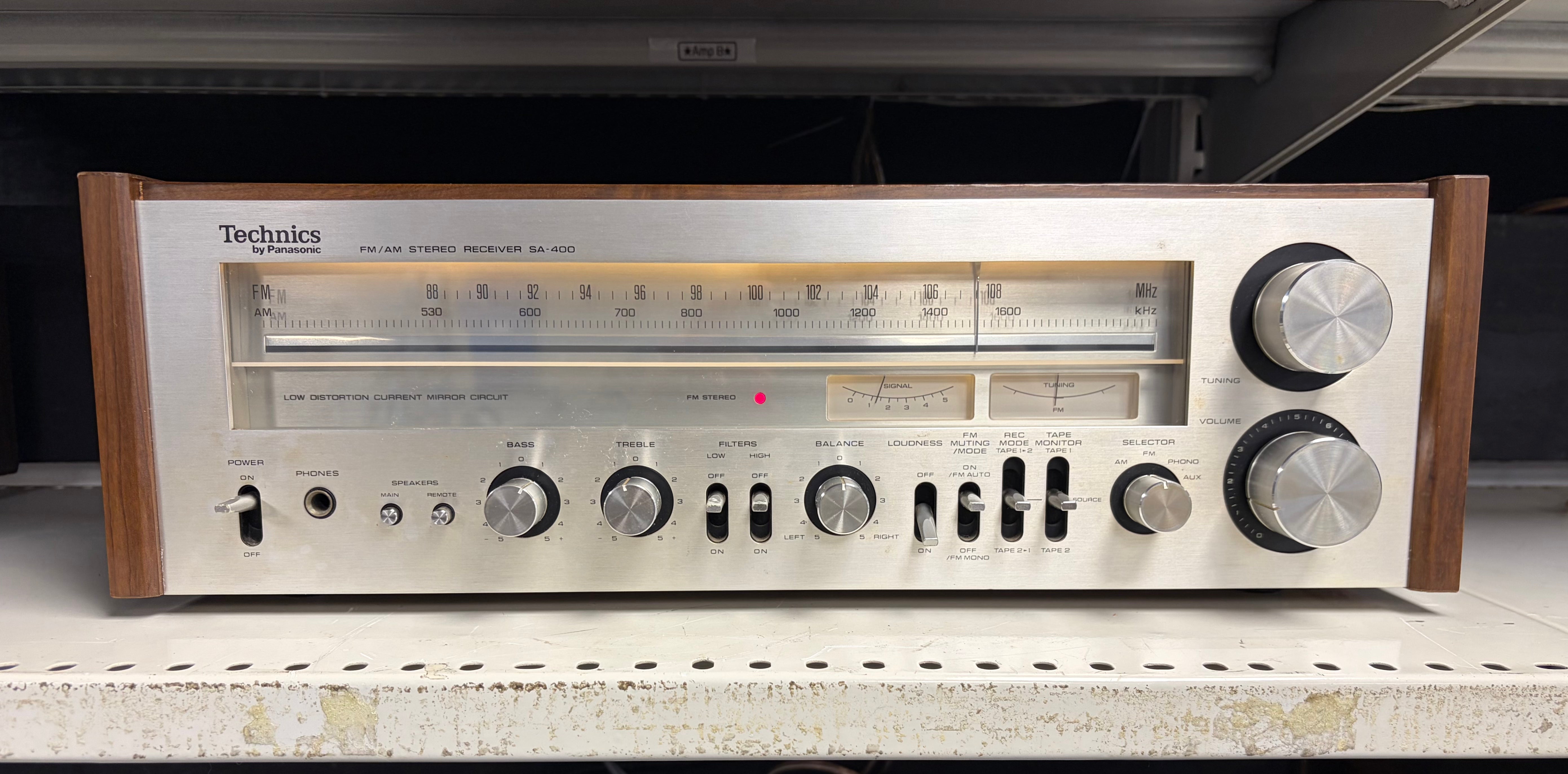 Technics SA-400 AM/FM Stereo Receiver