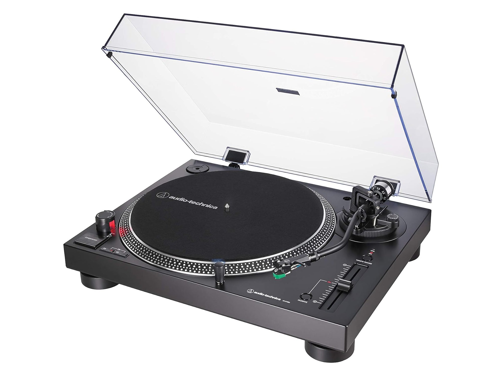 AT-LP120XUSB-BK Direct-Drive Turntable