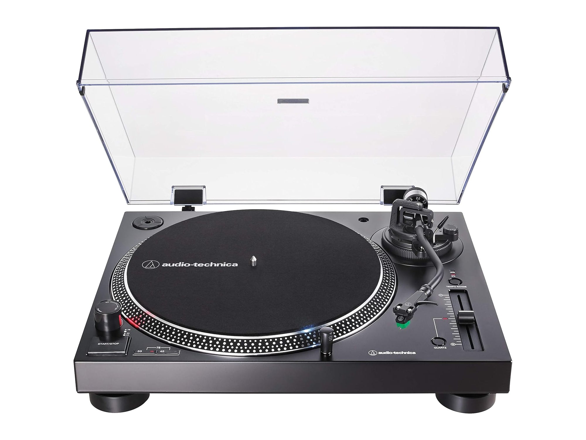 AT-LP120XUSB-BK Direct-Drive Turntable